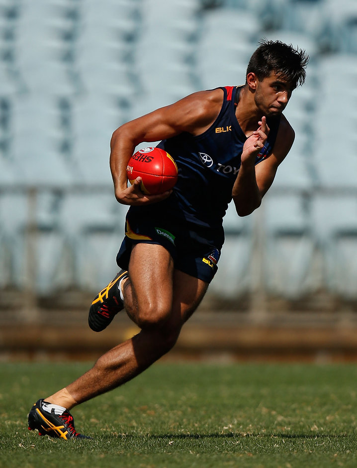 AFL 2016 Training - Adelaide Crows 090216 Wayne Milera's style has evoked comparisons to Crows legend Andrew McLeod - ${keywords}